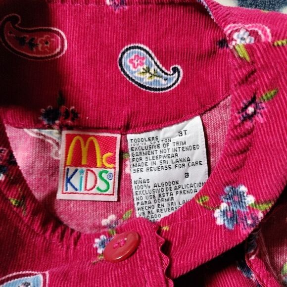 MCDONALD'S vintage toddler dress - Picture 4 of 4